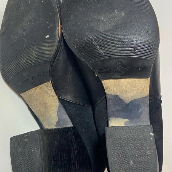 Michael Kors Ankle zip heel leather boots Sz  9.5 - Picture 9 of 11